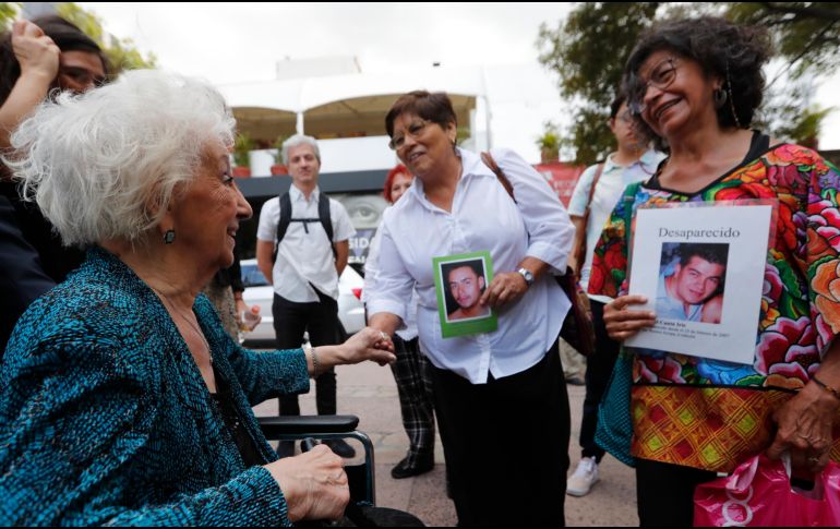 La fundadora de las Abuelas de Plaza de Mayo de Argentina, Estela de Carlotto, expresó:  