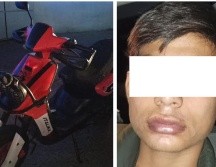 De acuerdo con las investigaciones la motocicleta tenía reporte de robo, el 16 de julio de 2023. ESPECIAL/Policía de Tlajomulco