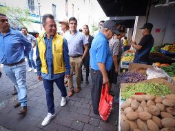 Durante el recorrido se habló sobre la posibilidad de llevar a cabo un magno evento en el Centro Histórico, para atraer mayor número de turistas y resaltar la riqueza cultural y patrimonial de la ciudad. CORTESÍA / Gobierno de Guadalajara
