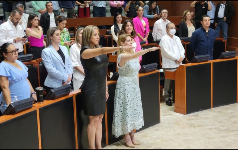 Olga Navarro (der) fue directora de Vinculación del ITEI previo a su designación como presidenta y también fue comisionada. EL INFORMADOR / M. Hernández