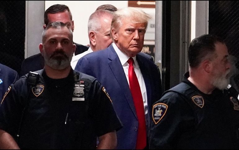 Trump enfrentará varios juicios en 2024. AP