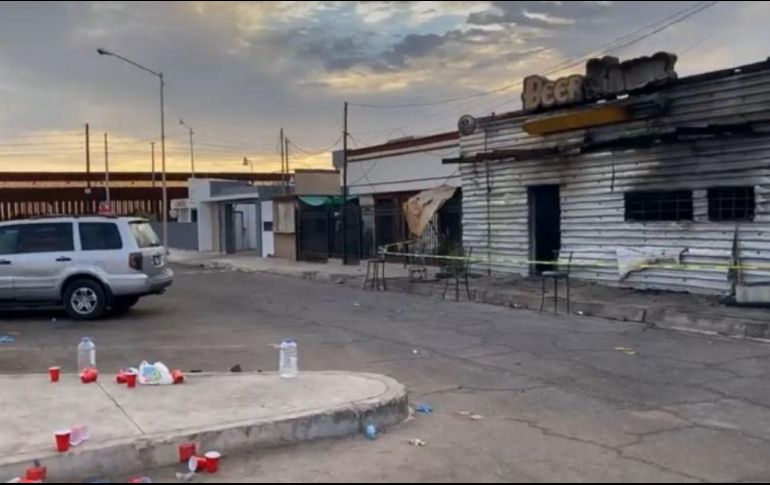 El presunto responsable estaba molestando a las mujeres del bar. ESPECIAL