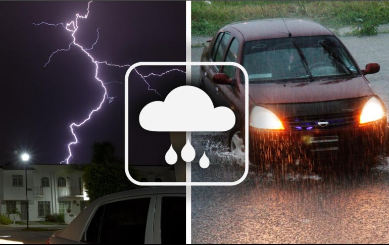Se prevén lluvias y actividad eléctrica para este lunes en Guadalajara. NTX / ARCHIVO