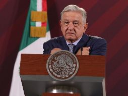 Dijo el Presidente de México que ahora tiene que hablar más despacio que de costumbre porque no se vaya  a ''camucar''. SUN / ARCHIVO