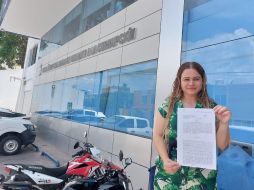 Blanca Paredes, quien comenzó su lucha en contra del magistrado José de Jesús Covarrubias por abuso sexual y corrupción de menores, ahora específica que parece que la quieren dañar las diferentes instancias cuando se manifiesta y por eso su denuncia. ESPECIAL