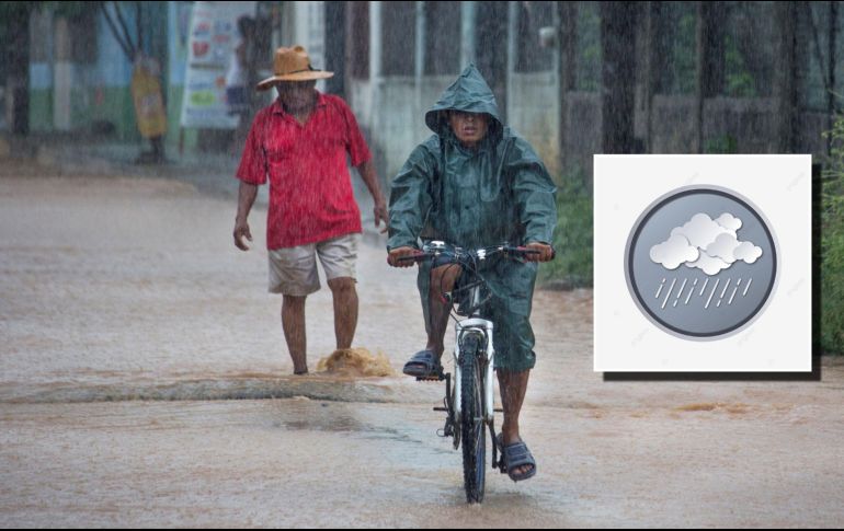 Las lluvias, desde el rango de fuertes, podrían originar el incremento en los niveles de ríos y arroyos, así como deslaves e inundaciones. EFE / ARCHIVO