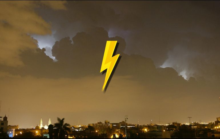 En Jalisco, se esperan lluvias con actividad eléctrica hacia la tarde y noche con actividad eléctrica. EL INFORMADOR / ARCHIVO