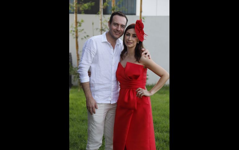 Gabriel Bustamante y Ana Cadena. GENTE BIEN JALISCO/ Claudio Jimeno