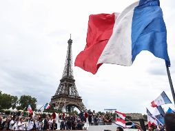 Los organizadores informaron que se fabricarán 2 mil antorchas, cinco veces menos del total empleado en previas ediciones de los Juegos Olímpicos, con acero reciclado. EFE / M. Badra