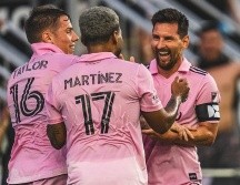 Messi dejó en claro que no llegó a Miami de vacaciones. ESPECIAL/@InterMiamiCF