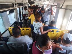 La mayoría de las mujeres que han sufrido acoso sexual a bordo del transporte público en la ciudad, reportan “repegones”, miradas lascivas y acercamientos íntimos. EL INFORMADOR/Archivo