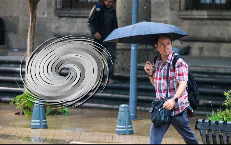 Las lluvias, desde el rango de fuertes, podrían originar el incremento en los niveles de ríos y arroyos, así como deslaves e inundaciones. EL INFORMADOR / A. Navarro