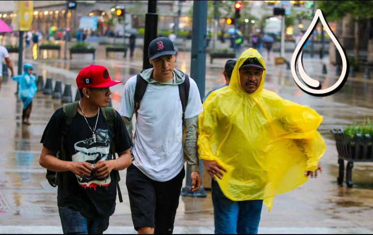 Ayer martes se registró una jornada de lluvia persistente en el Área Metropolitana de Guadalajara y gran parte de Jalisco. EL INFORMADOR / A. Navarro