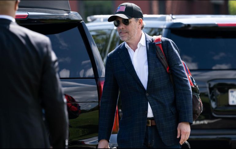 Hunter Biden se declaró inocente hoy miércoles de dos delitos de evasión impositiva al fracasar un acuerdo con la fiscalía debido a inquietudes expresadas por la jueza del caso. AFP / ARCHIVO