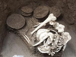 La aldea se puede ubicar cronológicamente alrededor de los años 450-650 de nuestra era. ESPECIAL/INAH