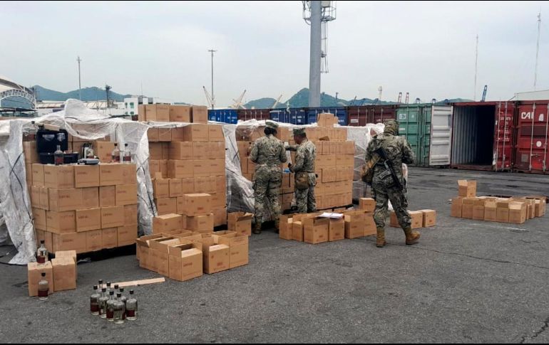 Las botellas llevaban la etiqueta 