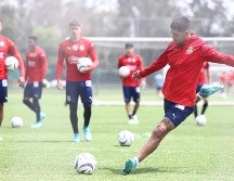 El Guadalajara cerró preparación y quedó listo para su partido de este jueves. ESPECIAL/@chivas