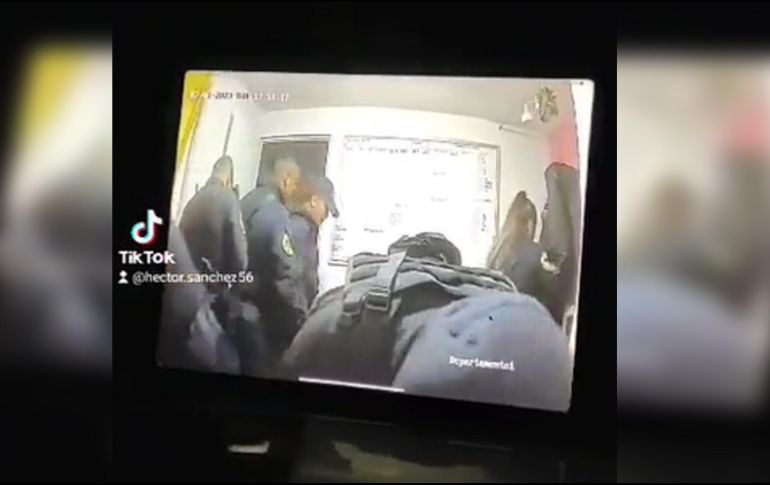 Los hechos fueron subidos a la red social TikTok en cuatro videos por separado en los que se muestra toda la operación. ESPECIAL