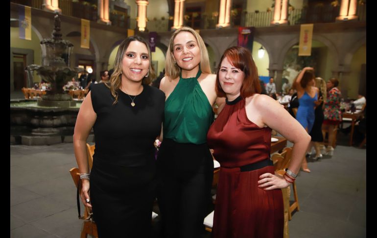 Vanessa Desentis, Liz Motolinia y Miroslava Martín. GENTE BIEN JALISCO/ Tony MTZ @tonymtzphoto