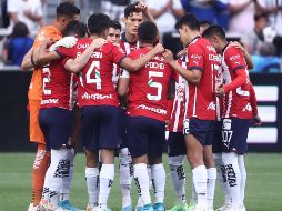 El Guadalajara se encuentra abajo en el marcador por dos goles. ESPECIAL/@chivas