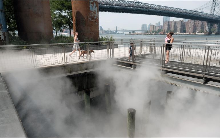 La OMM informó que el presente mes de julio ha sido el más caluroso a nivel global desde que se tienen registros, con una temperatura promedio de 16.95 grados Celsius. AFP