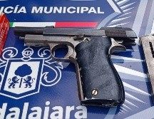 Los oficiales les marcaron el alto y al entrevistarse con los sujetos, tomaron una actitud evasiva. CORTESÍA