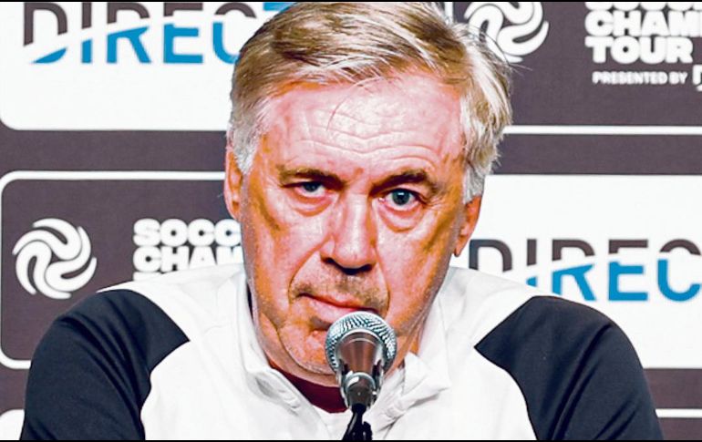 Ancelotti ve en el amistoso ante el Barcelona una oportunidad para que su equipo tome ritmo. ESPECIAL/Real Madrid
