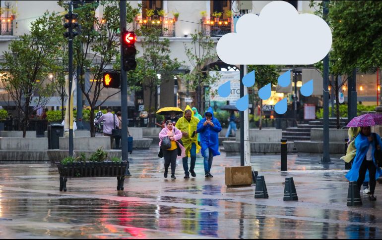 No se descarta la probabilidad de chubascos y tormentas eléctricas de manera aislada principalmente por la noche, especialmente al sur y oeste de la ciudad. EL INFORMADOR / ARCHIVO