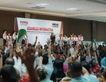 Claudia Sheinbaum fue recibida por cientos de simpatizantes en Matamoros, Tamaulipas. ESPECIAL