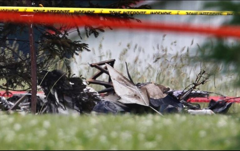 Autoridades investigan las causas del accidente. ESPECIAL