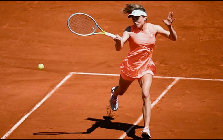 Aliaksandra Sasnovich, una de las afectadas. Los organziadores del torneo se amparan en una decisión gubernamental para impedir que rusas y bielorrusas participen. EFE