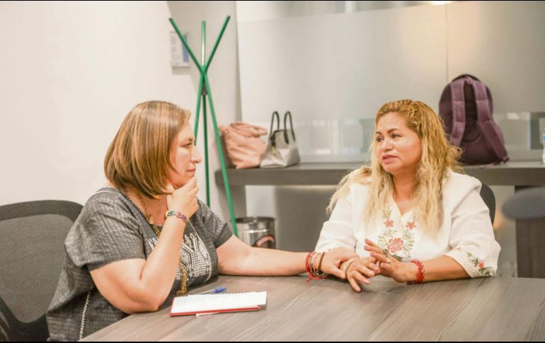 Xóchitl Gálvez y Patricia Flores hablaron de la situación de desaparecidos en el país. ESPECIAL