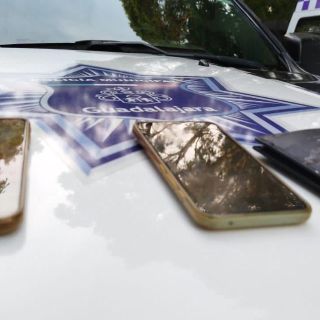 Tras robar celular a repartidores, detienen a dos en Oblatos