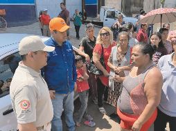 Los vecinos de la Colonia La Duraznera, ubicada entre Periférico y Carretera a Chapala, exigieron que las autoridades municipales atiendan sus peticiones luego de que se vieron afectados por la lluvia del viernes pasado. EL INFORMADOR/ H. Escamilla