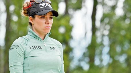 Con su tercer lugar en el Evian Championship, Gaby López logró el mejor resultado de su carrera en un Major de la  LPGA. ESPECIAL