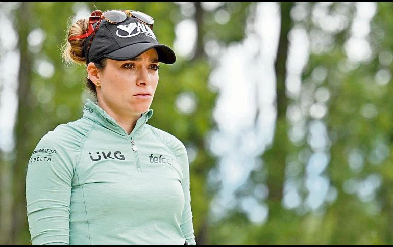 Con su tercer lugar en el Evian Championship, Gaby López logró el mejor resultado de su carrera en un Major de la  LPGA. ESPECIAL