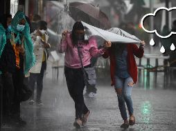 Las lluvias fuertes a intensas podrían ocasionar encharcamientos, incrementar los niveles de ríos y arroyos, así como generar deslaves e inundaciones. SUN / ARCHIVO
