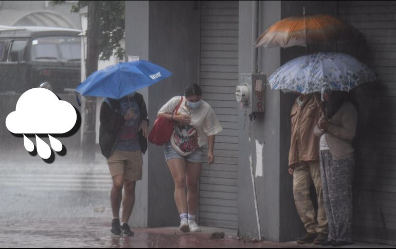 Las lluvias fuertes a intensas podrían ocasionar encharcamientos, incrementar los niveles de ríos y arroyos, así como generar deslaves e inundaciones. SUN / ARCHIVO