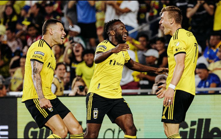 A pesar de esta abultada derrota, los azulcremas se mantienen en la siguiente fase de eliminación. TWITTER / @ColumbusCrew