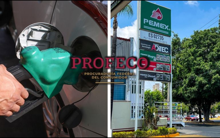 Los precios de las gasolinas que dio a conocer la Profeco son vigentes en el país al 16 de julio de 2023. EL INFORMADOR / ARCHIVO