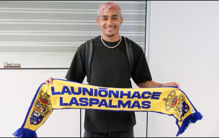 Julián Araujo se dijo feliz y contento por la oportunidad con su nuevo equipo. ESPECIAL/@UDLP_Oficial
