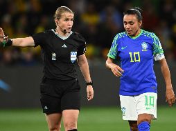 Tras golear 4-0 a Panamá en su debut en este Mundial, Brasil no pudo conseguir otra victoria que hubiera extendido la presencia de Marta en Oceanía. EFE / J. Carrett