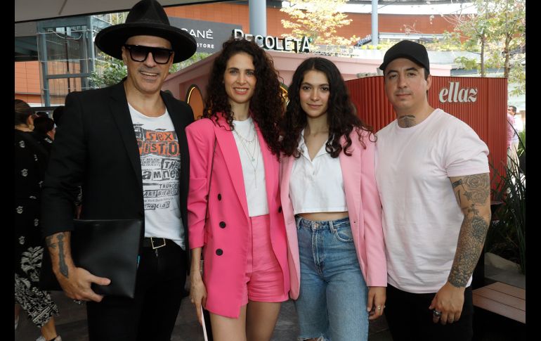 Diego Pernia, Edsa Ramírez, Arased Ramírez y Eduardo Duarte. GENTE BIEN JALISCO/ Claudio Jimeno