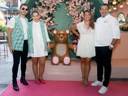 Diego y María con Laia Farre Boldu y Maxi Macarrone. GENTE BIEN JALISCO/ Claudio Jimeno