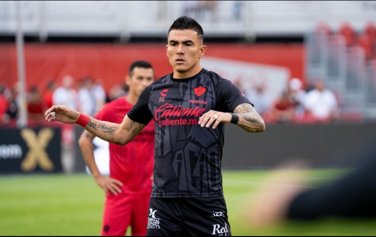 Luis Reyes quiere regalarle un triunnfo a la Fiel Rojinegra. ESPECIAL/Atlas FC