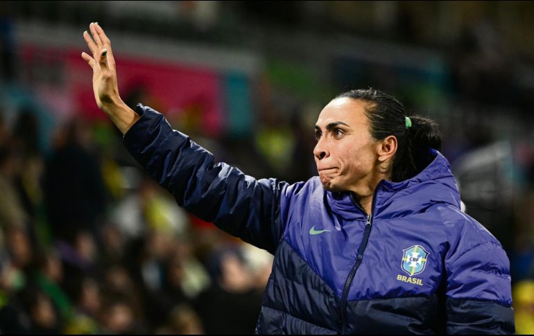 Marta marcó 17 goles en seis participaciones en Mundiales. EFE/J. Carrett