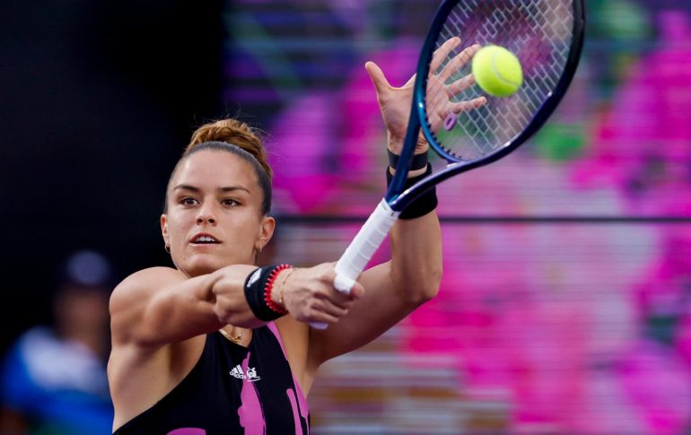La tenista griega María Sakkari fue finalista el año pasado en el GDL Open AKRON WTA. IMAGO7