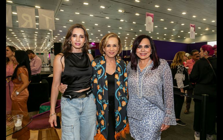 Isa Briseño, Sally Rangel y Lourdes Serrano. GENTE BIEN JALISCO/ Jorge Soltero