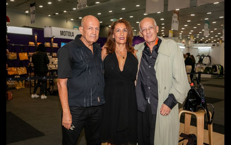 Eduardo Lupercio, Norma Lupercio y Óscar Lupercio. GENTE BIEN JALISCO/ Jorge Soltero