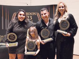 De izquierda a derecha: Gaby Velasco, Dany Carrillo, Nacho Pastrana y Alejandra Orozco. EL INFORMADOR/ H. Figueroa